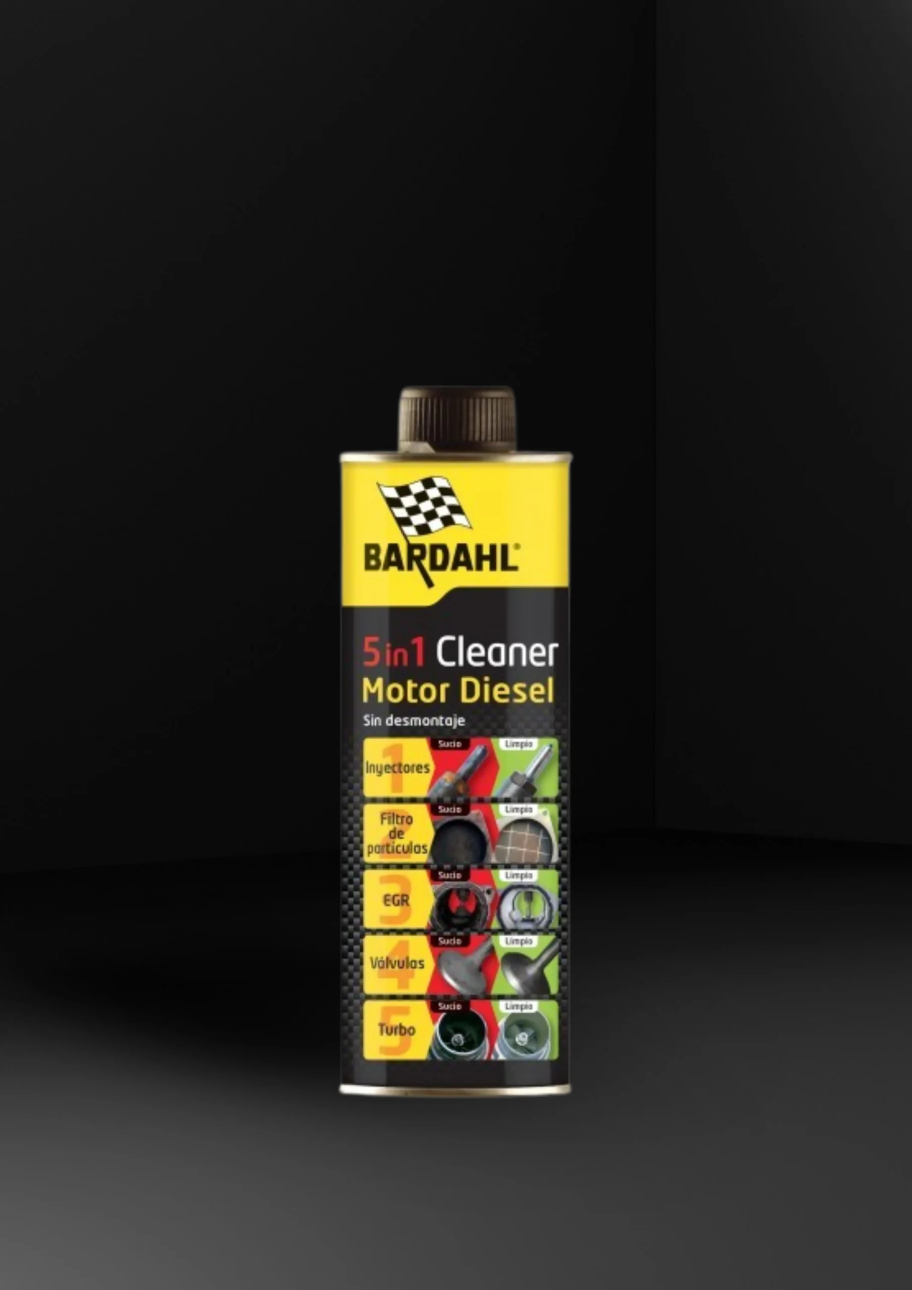 Limpiador Motores Diesel 5 en 1 Bardahl
