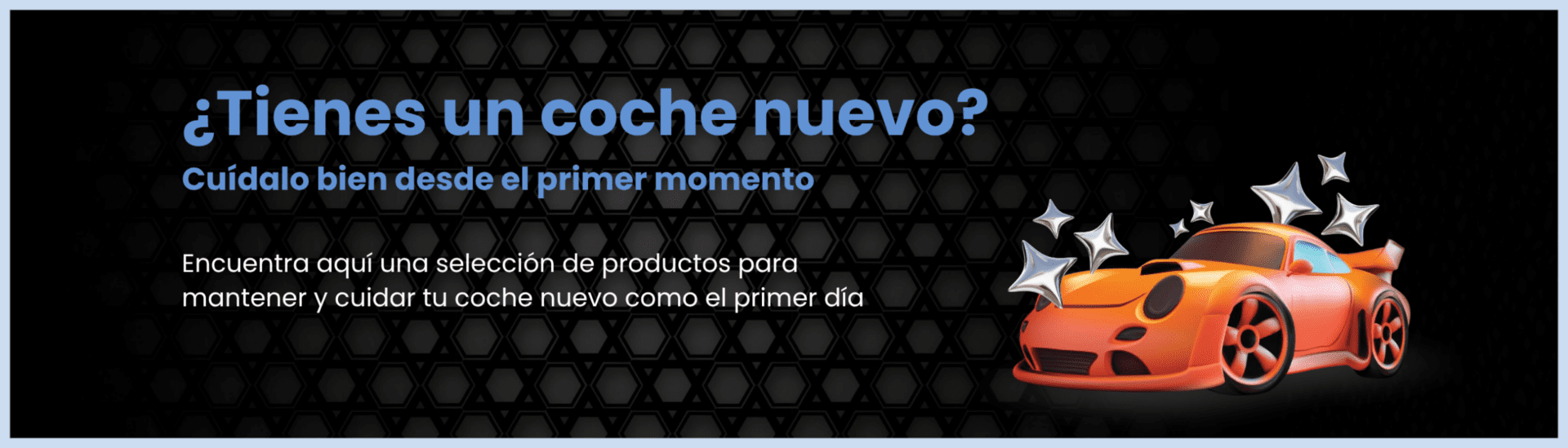 Banner coche nuevo