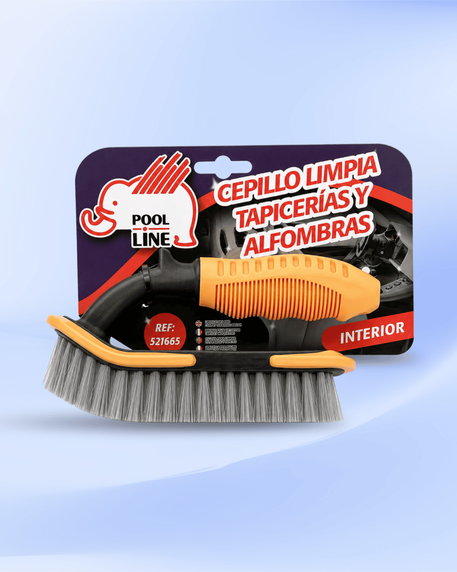 Cepillo limpia tapicerias y alfombras Quality